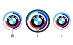 Original BMW G82 G83 M4 G26 i4 50 Jahre M Emblem Logo Bagasi Belakang - Image 4
