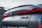 BMW F96 X6M Competition X6 M Gloss Black Emblem Bagasi belakang mobil - Gambar 3