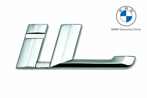 Original BMW E32 E38 iL Badge Emblem Logo Bagasi Belakang 51148136273