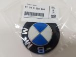 Original BMW E39 Logo Emblem Badge Bagasi Belakang 51148203864