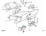 Original BMW E21 E23 E28 E30 Handle Pengunci Glove Box Laci 51161848873 - Image 5