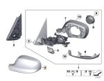 BMW E84 X1 E83 X3 Tutup Cover Kaca Spion Mirror Cap KANAN 51162997538 - Gambar 4