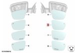 Original BMW G22 G23 G26 Mirror Kaca Spion Blind Spot Monitor KANAN