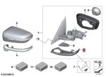 BMW G30 G31 G12 G14 G15 G16 Cover Kaca Spion Bawah Shadowline KIRI - Image 5