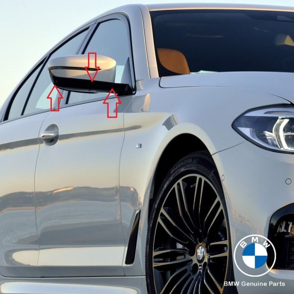 BMW G30 G31 G12 G14 G15 G16 Cover Kaca Spion Bawah Shadowline KANAN