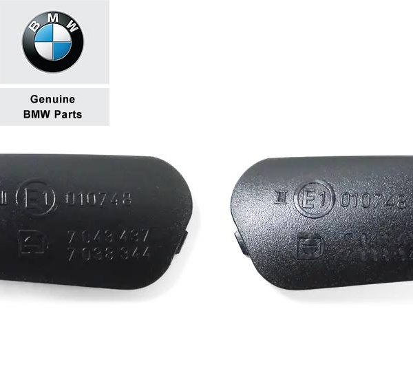 Original BMW E60 E61 E63 E64 Tutup Cover Kaca Spion Bawah Hitam Set