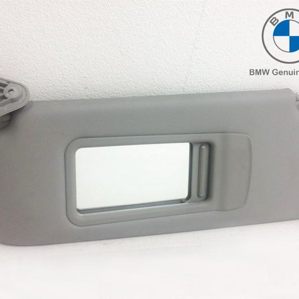 Original BMW E84 X1 E90 E91 Sun Visor Depan KIRI Grey Abu 51167252007