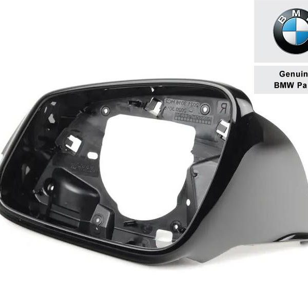 Ori BMW F30 F32 M Sport Gloss Black Frame Ring Kaca Spion KIRI