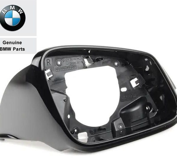 Ori BMW F30 F32 M Sport Gloss Black Frame Ring Kaca Spion KANAN