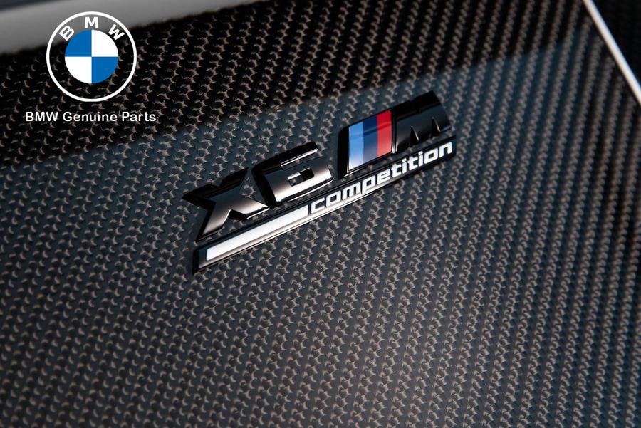 51168098963_A Original BMW F96 X6M M Competition Emblem Konsol Tengah cocok G06 X6 - Gambar 1