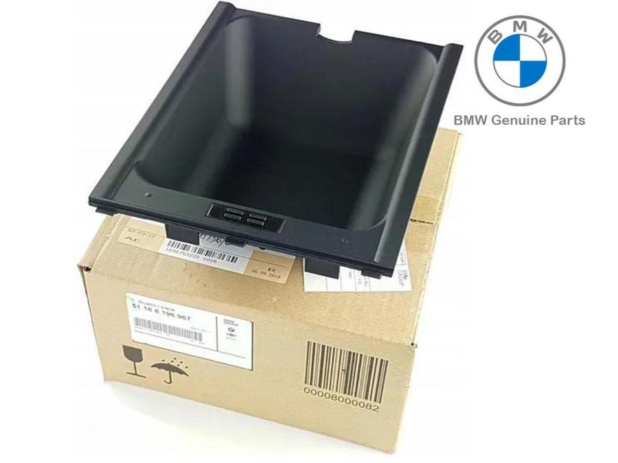 51168196967_A Original BMW E39 Storage Tray Box Tatakan Armrest Konsol Tengah 51168196967 - Image 1