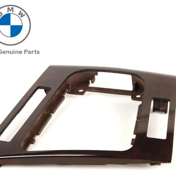 Original BMW E46 Bingkai Shifter Wooden Trim Cover Myrtle 51168200810