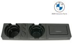 Original BMW E36 Front Cup Holder Insert Coin Storage Konsol Tengah
