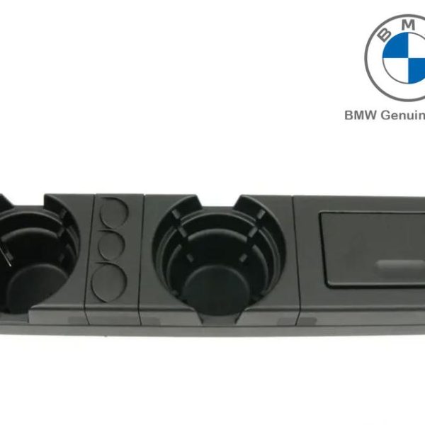 Original BMW E36 Front Cup Holder Insert Coin Storage Konsol Tengah