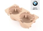Original BMW E46 Front Cup Holder Insert Konsol Tengah Beige