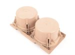 Original BMW E46 Front Cup Holder Insert Konsol Tengah Beige - Gambar 4