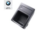 Original BMW E46 Coin Box Insert Tempat Koin Konsol Tengah Black
