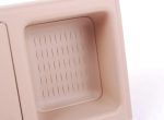 Original BMW E46 Coin Box Insert Tempat Koin Konsol Tengah Beige - Gambar 4