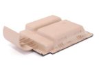 BMW E46 Storage Tray Kotak Penyimpanan Armrest Konsol Tengah Beige - Gambar 5