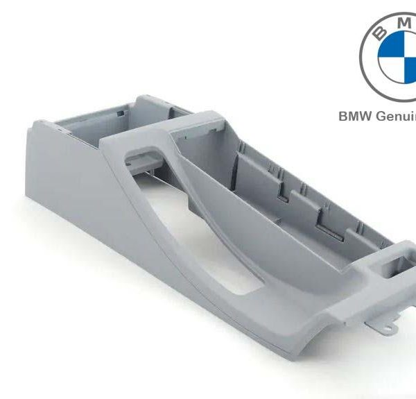 Original BMW E46 Middle Console Partisi Konsol Tengah Grey Abu Armrest