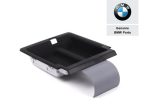 Original BMW E46 Storage Tray Kotak Penyimpanan Armrest Konsol Tengah Grey 51168248566