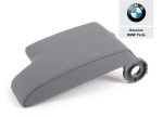 Original BMW E46 Armrest Konsol Tengah Grey Abu Vinyl Leather