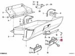 Ori BMW E21 E23 E28 E30 Handle Pengunci Glove Box Laci 51169061387 - Image 6