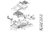 Original BMW E71 X6 Cup Holder Konsol Tengah Belakang - Image 5