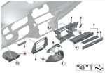 Original BMW F07 GT Driver Glove Box Laci sisi Pengemudi Kanan