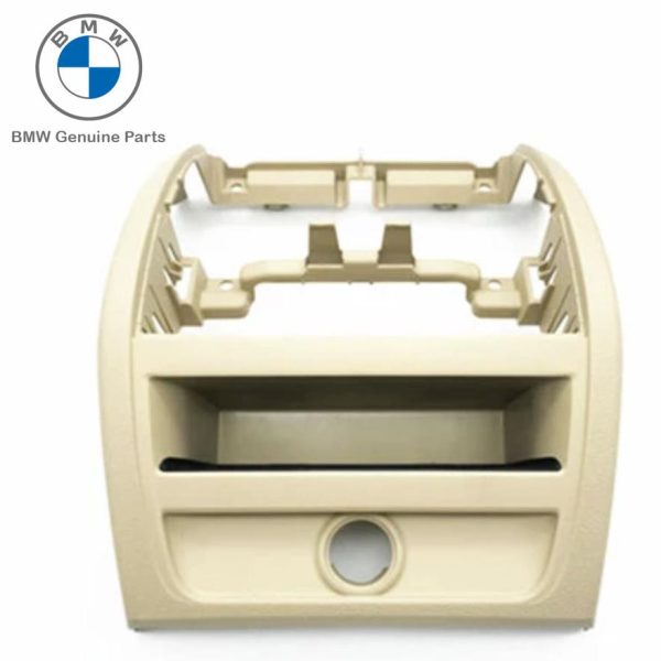 BMW F10 Cover Belakang Konsol Tengah AC Pemantik Rokok Beige Non RSE