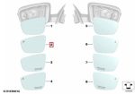 Original BMW G22 G23 G26 Mirror Kaca Spion Blind Spot Monitor KIRI