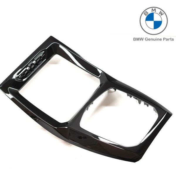 Original BMW G01 X3 G02 X4 Trim Gloss Black Bingkai Konsol Tengah