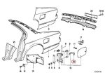 BMW E12 E23 E24 E28 E32 E34 E39 Spring Per Pegas Tutup Tangki Bensin - Image 4