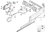 Original BMW E46 M3 Plat Cover Tutup Tangki Bensin 51172695524 - Gambar 6