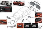 Original MINI F55 F56 F57 JCW PRO Front Spoiler Splitter Bemper Depan - Image 4