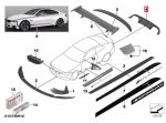 Original BMW F89 M3 F82 F83 M4 M Performance Diffuser Carbon Fiber - Image 6