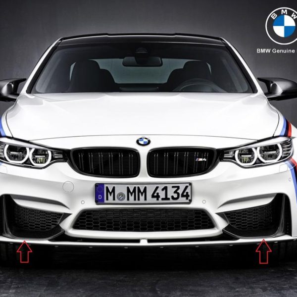 Original BMW F80 M3 F82 F83 M4 M Performance Carbon Fiber Splitters