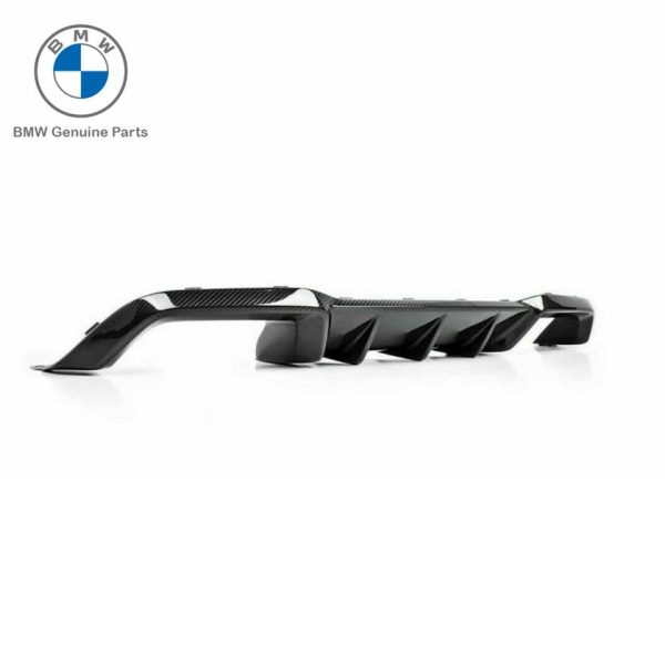 Original BMW F87 M2 M Performance Rear Diffuser Carbon Fiber