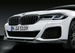 Original BMW G30 LCI M Performance Front Attachment Carbon Lip Spoiler - Image 3