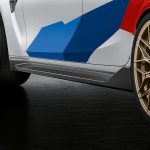 BMW G80 M3 M Performance Side Skirt Sill Carbon Attachment SET