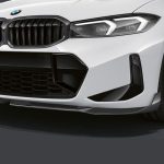 BMW G20 LCI Facelift M Performance Front Attachment Carbon Lip Spoiler - Image 4