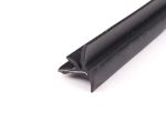 Original BMW E30 Lis Pelipit Dalam Kaca Pintu Depan Hitam KIRI - Image 3