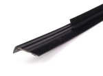 Original BMW E30 Lis Pelipit Dalam Kaca Pintu Depan Hitam KIRI - Image 5