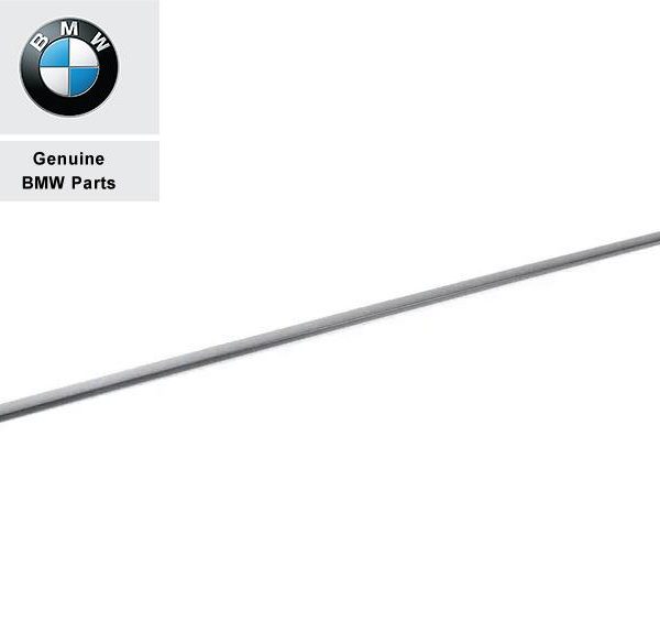 Original BMW E30 Lis Pelipit Luar Kaca Pintu Depan Hitam KANAN