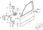 Original BMW E46 Sedan Front Door Brake - Stopper Penahan Pintu Depan - Image 5
