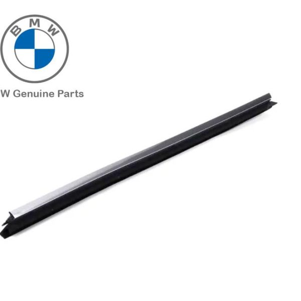 BMW E39 Pelipit Karet Seal Kaca Interior Chrome Pintu DEPAN KIRI