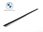 BMW E39 Pelipit Karet Seal Kaca Interior Chrome Pintu DEPAN KANAN