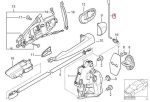 Original BMW E46 Lock Button Pin Kunci Pintu Depan KANAN - Image 3