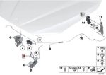 MINI R55 R56 R57 R58 R59 R60 Bracket Kait Penutup Kap Mesin Hood Catch - Image 4