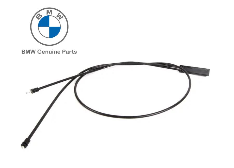 51237184454_A BMW E60 Bowden Cable Tali Kabel Cabang Pembuka Kap Mesin 51237184454 - Image 1
